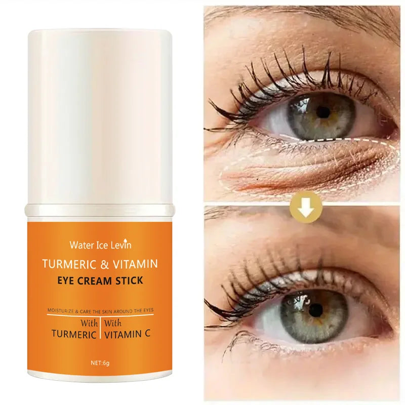 Turmeric vitamin c eye cream stick nourish skin, improve fine lines, relieve eye bags and dark circles, brighten eye skin Oasis Select