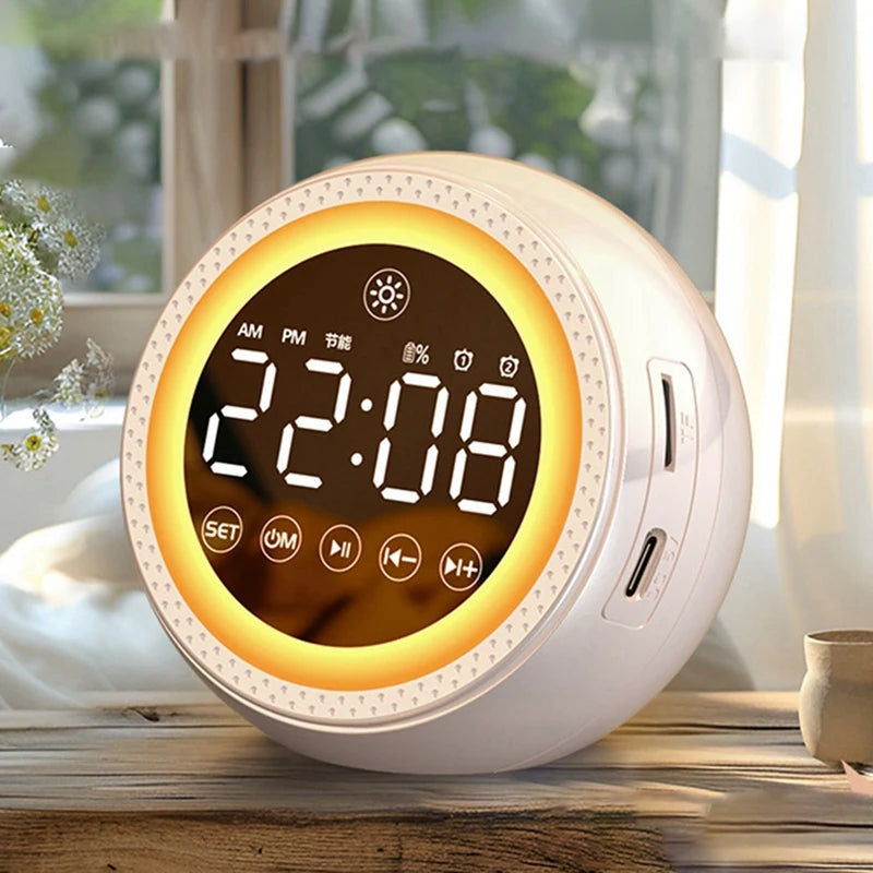 WISH White Noise Sounder-Nightlight, Alarm Clock,Sleep AIDS Suitable For All Ages Oasis Select