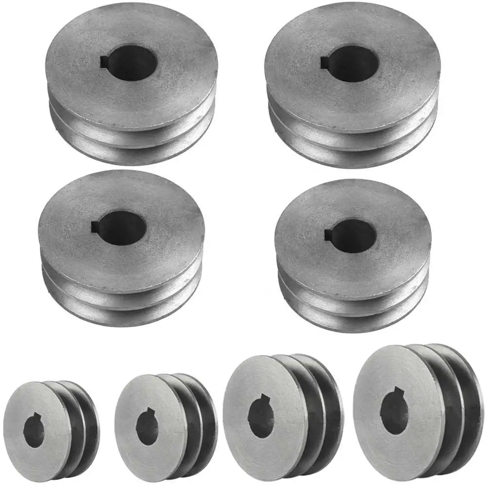 Motor Pulley V-Belt Pulley A Type Double Slot Pulley Motor Cast Iron Dia 50mm-100 Power Tool Accessory Oasis Select 83x31x24mm