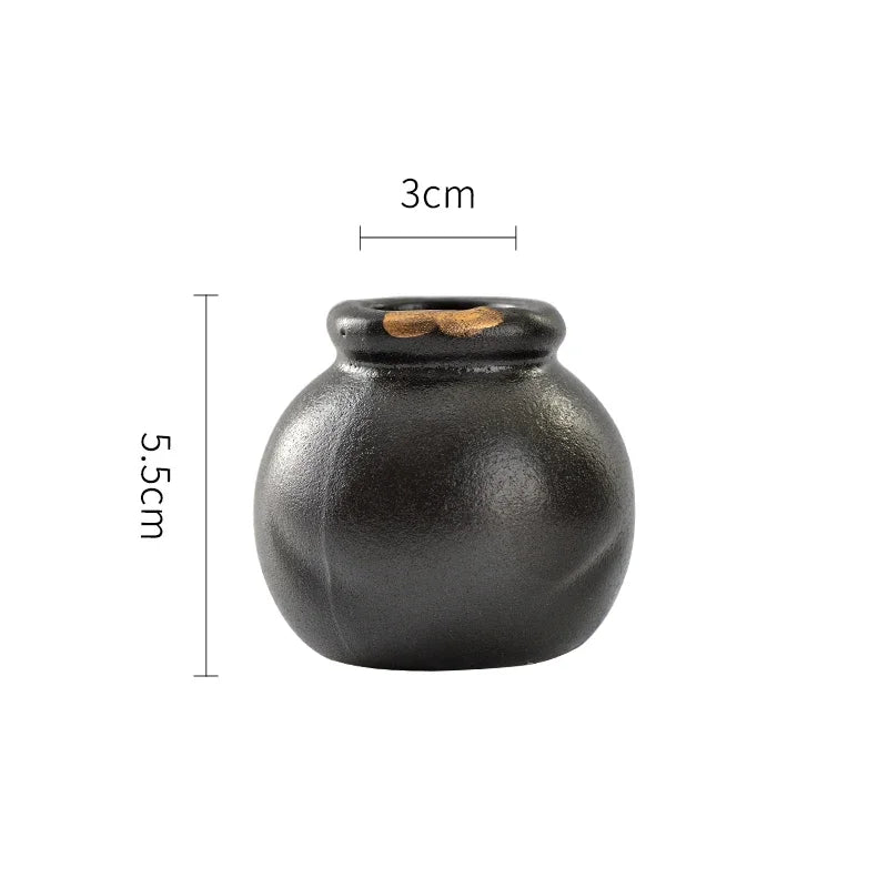 Ceramic Spice Jar Salt and Pepper Shakers Wooden Tray Seasoning Box Home Kitchen Tools Spice Organizer Jars Kitchen Accessories Oasis Select B Toothpick Jar