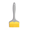 1pcs Split Silicone Oil Brush Large Size Outdoor BBQ Brush Household Sauce Brush 9CM Wide Baking Brush Oasis Select Yellow