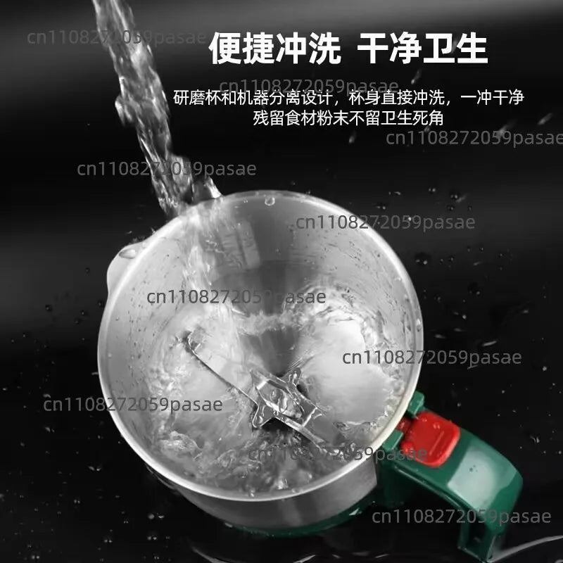 Dry & Wet Stainless Steel Grinder – Multi-Function Pulverizer