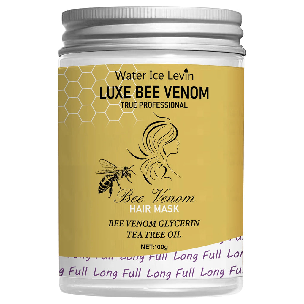Bee Venom Hair Mask – Tea Tree, Vitamin E & C Treatment Deep Conditioning Mask Oasis Select Smoothing & Straightening