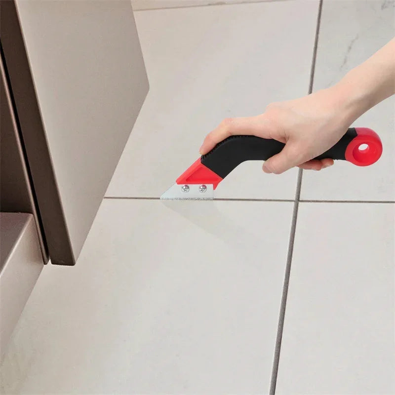 JUSTINLAU 1 Set of Ceramic Tile Joint Cement Slurry Cleaner Wall and Floor Tile Joint Cleaner Scraper Manual Cleaning Tool Oasis Select