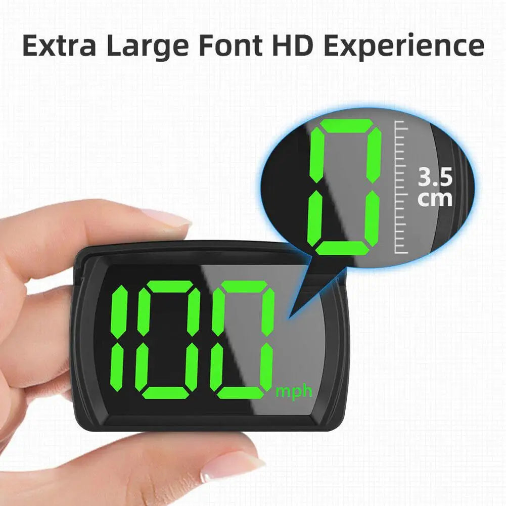 2026 GPS KMH MPH HUD Digital Speedometer Head Up Display Car Electronics Accessories for All Cars Electric Vehicles Motorbikes Oasis Select