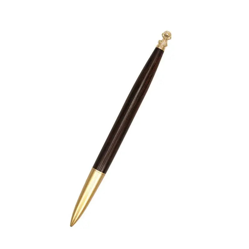 Zodiac Wooden Retractable Roller Ball Pens Smooth Writing Signature Executive Business Ball Point Vintage Gift Pen Oasis Select A18 China Mainland