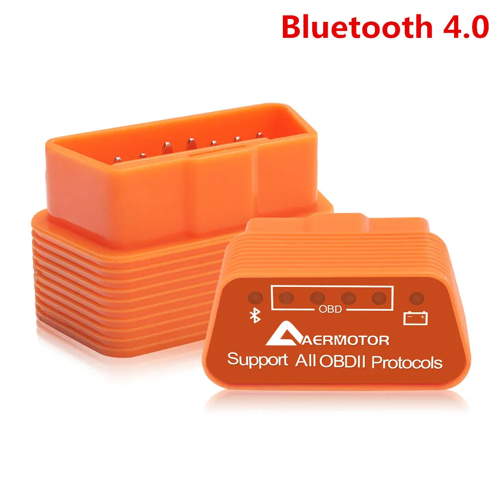 Aermotor ELM327 V1.5 OBD2 Scanner Bluetooth 4.0 WiFi iOS Android OBD2 Diagnostic Scanner Oasis Select Bluetooth 4.0 V1.5