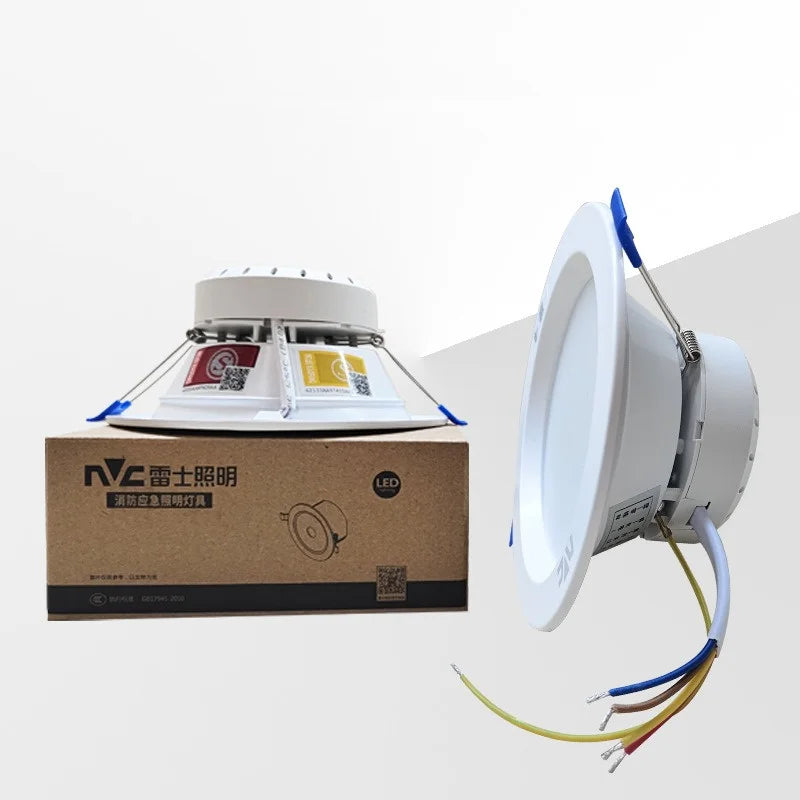 SHINEKNOT LED Emergency Recessed Ceiling Light 200–240V