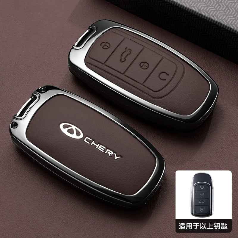 Chery Jaecoo Omoda Arrizo Key Case Cover with Chain