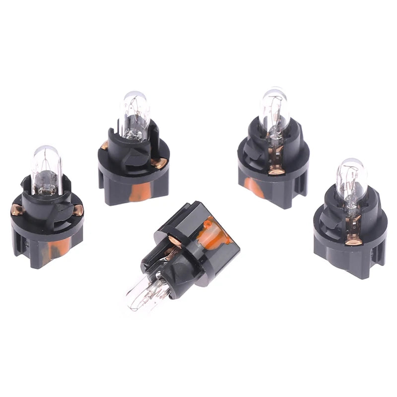 5PCS High Quality For 12V1.2W V-2 Small Bulb Indicator Light Car Instrument Lamp Oasis Select