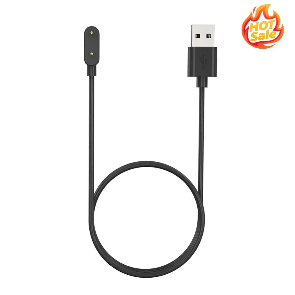 Smart Watch Charger Cord 100cm USB Smartwatch Charging Wire Accessories Wrist Watch Charging Cable for Huawei Band 8 Smart Band Oasis Select