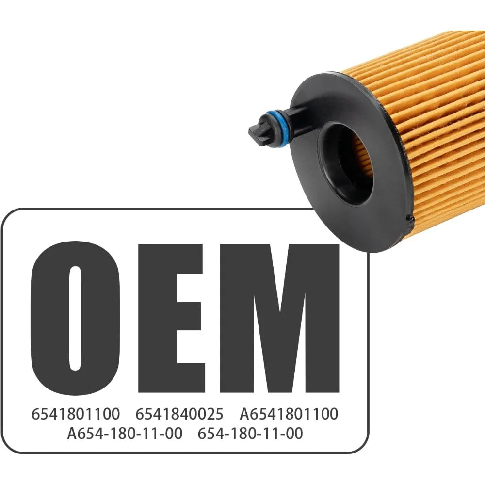 High Efficiency Engine Protection Oil Filter A6541801100 6541801100 HU6020Z For Mercedes-Benz C180d C220d E220D E300D W213 GLC Oasis Select