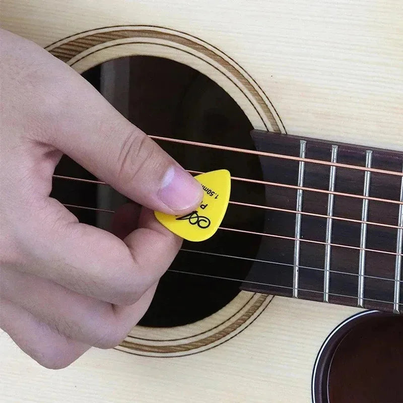 10/30/60pcs Guitar Picks With Storage Box ABS Picks Plectrums For Electric Acoustic Guitar 6 Thickness Guitar Parks Accessories Oasis Select