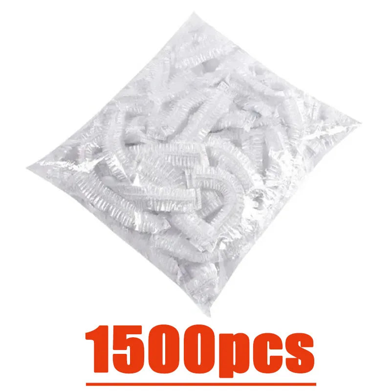 100/1500PCS Disposable Plastic Packaging, Durable Bowls With Elastic Food Lids, And Kitchen Fresh-Keeping Bags With Board Lids Oasis Select 1500pcs