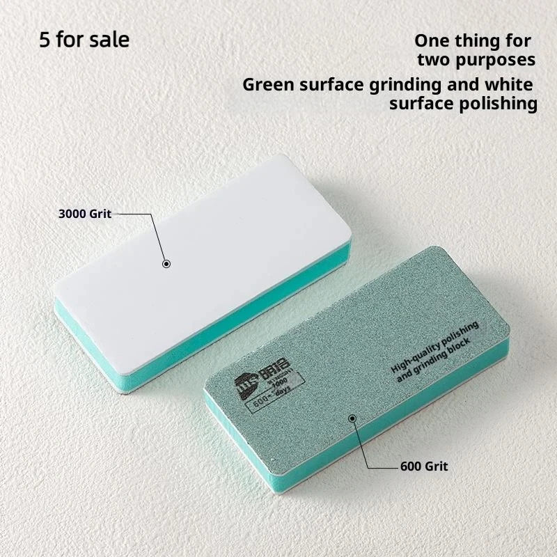 1/5/10Pcs Dual-Sided Sanding Sponges Fine Finish 600-3000 Grit Sandpaper Sponge for Watch Strap And Case Polishing Oasis Select A2
