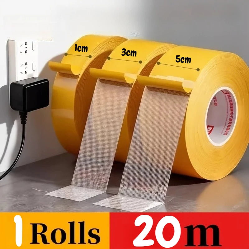 Super Sticky, High-Viscosity Double-Sided Adhesive Tape - Perfect for Carpet, Leather, Wall & Floor Fixing Oasis Select