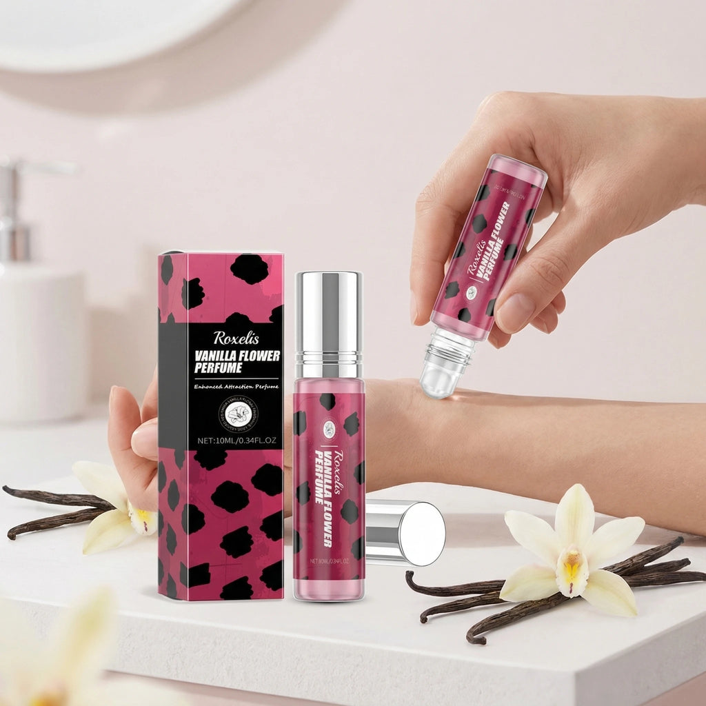 10ML Unisex Vanilla Floral Perfume Eau De Toilette Long Lasting Fresh Natural Fragrance Chram Enhancement Daily Sweet Perfume Oasis Select