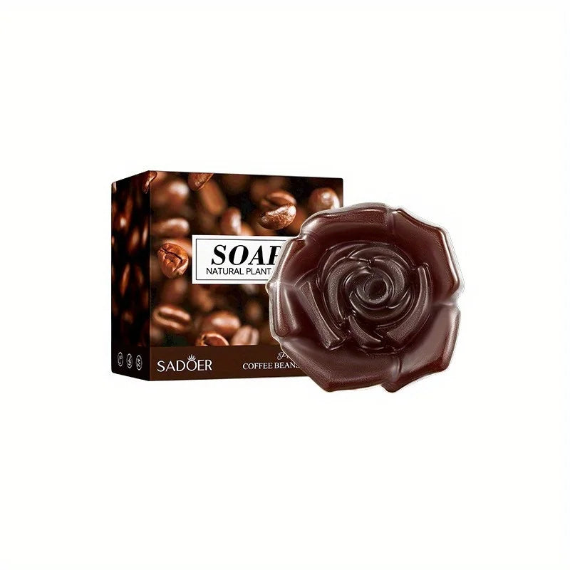 Coffee Bean Essential Oil Soap Hand Soap Cleansing Body Soap for Men and Women Oasis Select