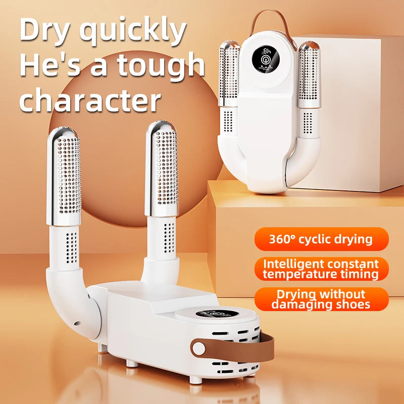 Foldable Shoe Dryer Household Constant Temperature Boot Dryer Fast Drying Shoe Heater Sterilization Deodorization Footwear Dryer Oasis Select