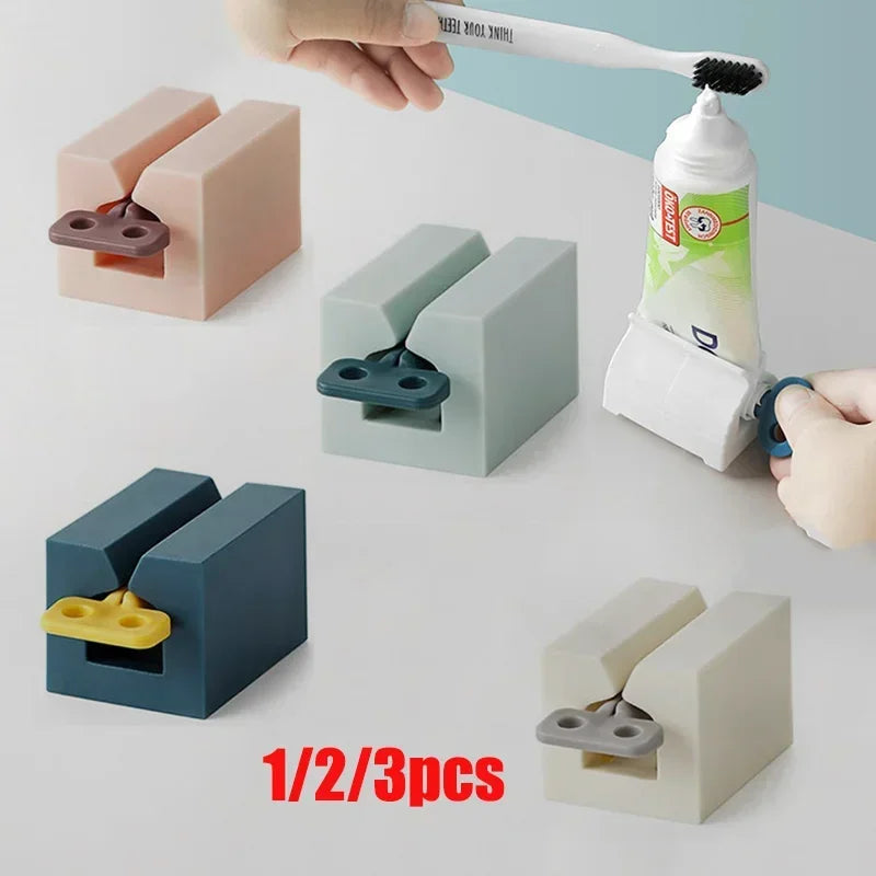 1 roller tube toothpaste squeezer, toothpaste holder, bathroom rotary paste dispenser Oasis Select