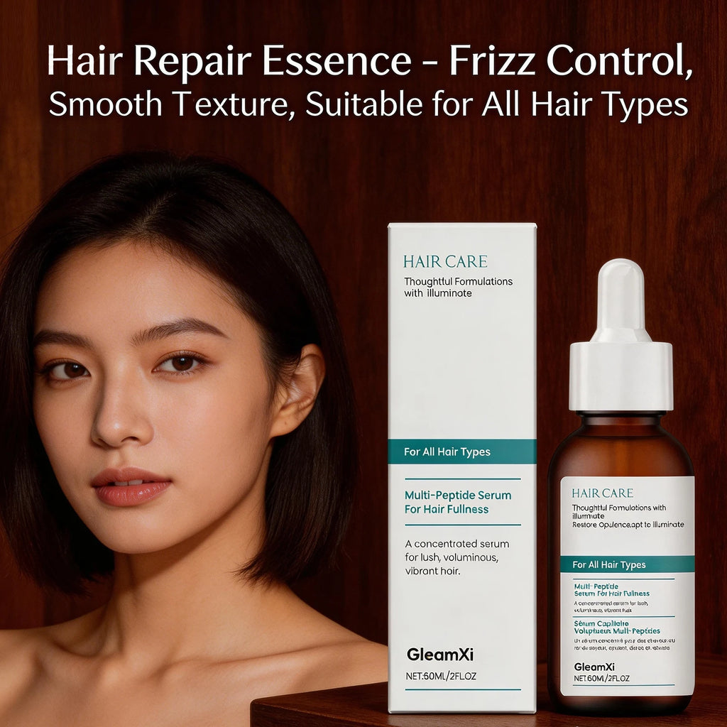 Gleamxi Multi Peptide Hair Serum – Anti-Frizz & Thickening