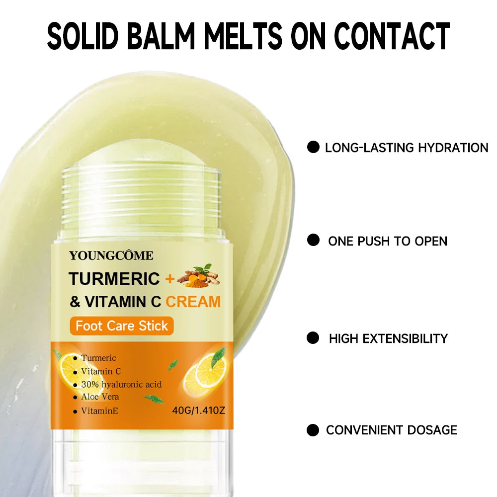 YOUNGCOME Heel Repair Balm Stick – Moisturizing Foot Care