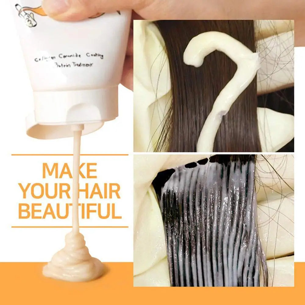 Korean Cer-100 Hair Conditioner - Protein Care Agent, Protein Coating Solution, Collagen Keratin Improve Frizz, Smooth,Hair Care Oasis Select