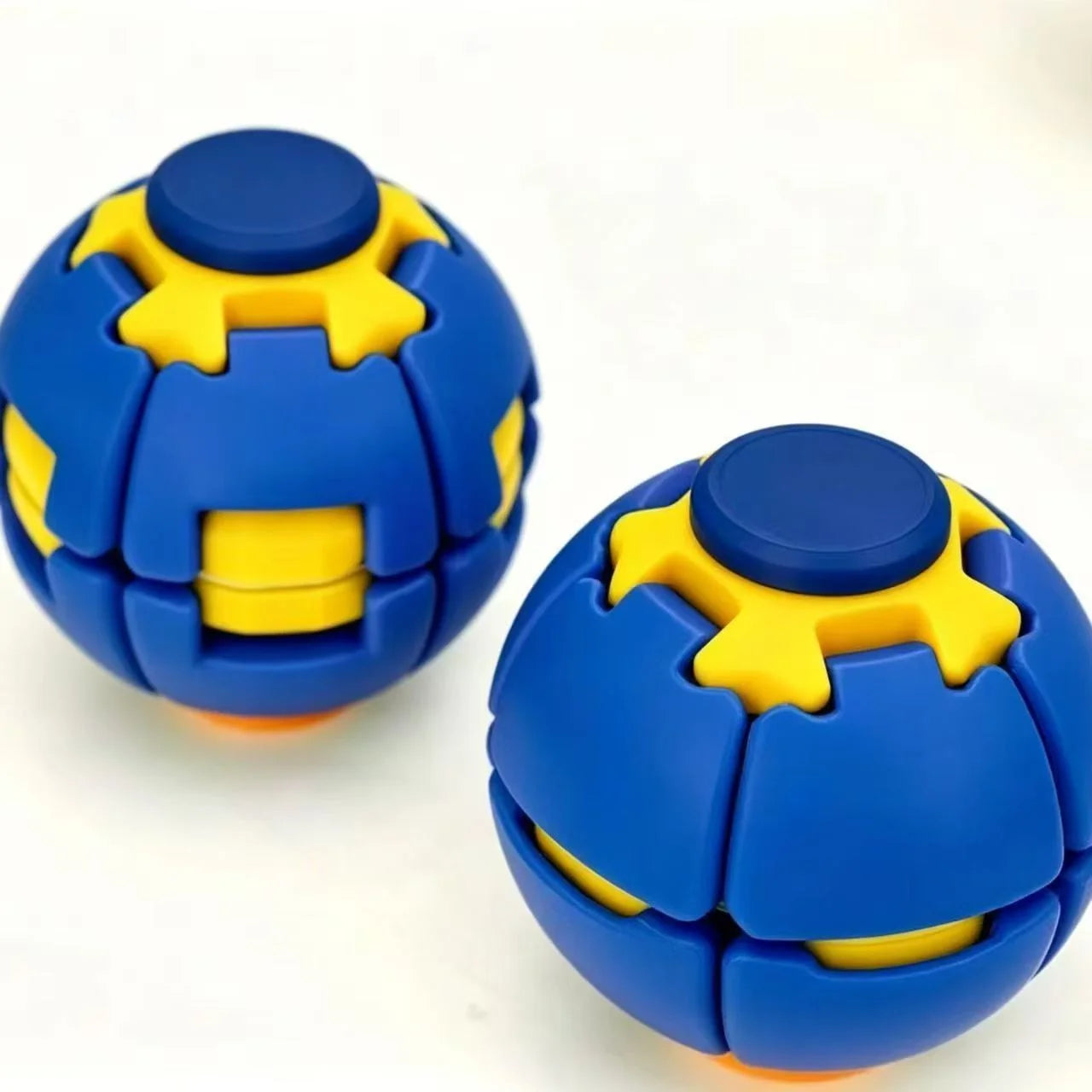 3D Gear Ball Fidget Toy Spiral Stress Relief Sensory Toy For Kids Adults Christmas Birthday Party Gifts Anxiety Relief Toys Oasis Select 1 pcs blue yellow