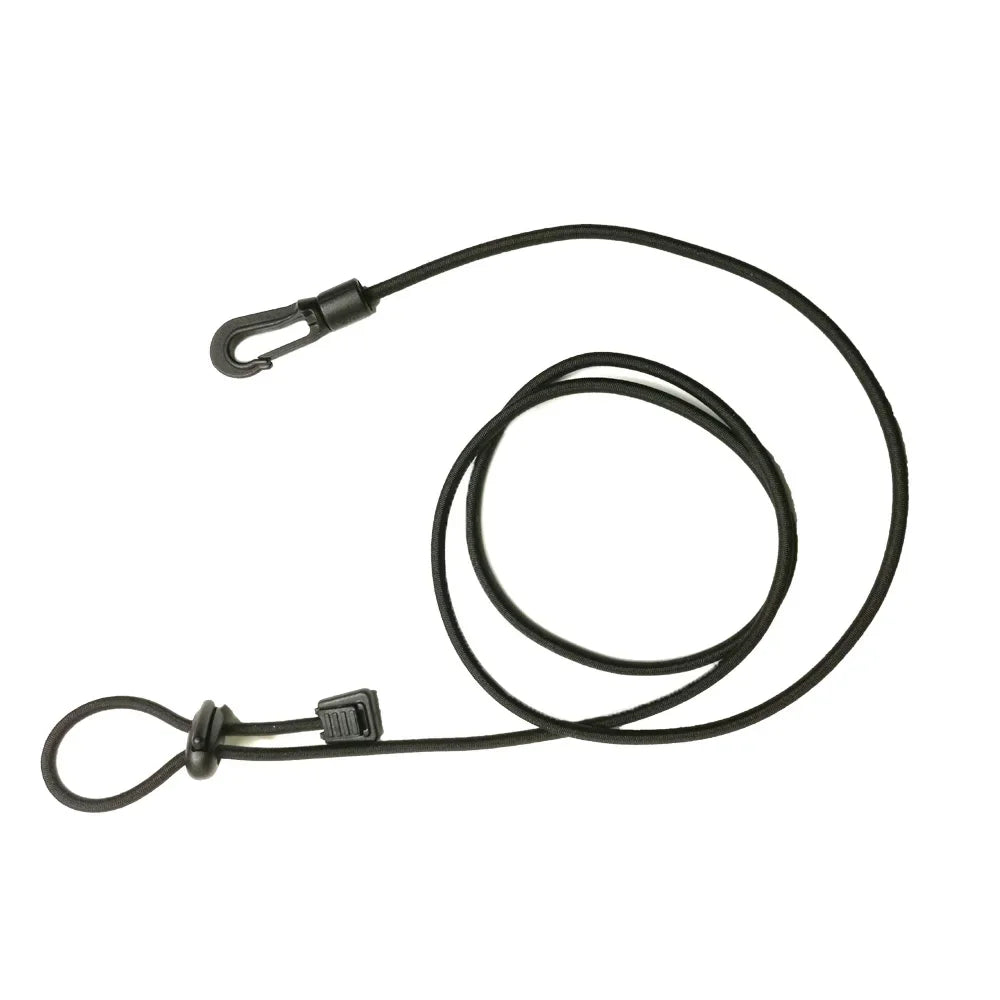 1.2M Canoe Kayak Paddle Leash Clip Safety Fishing Rod Tether Holder Lanyard Oasis Select 1 Piece Black