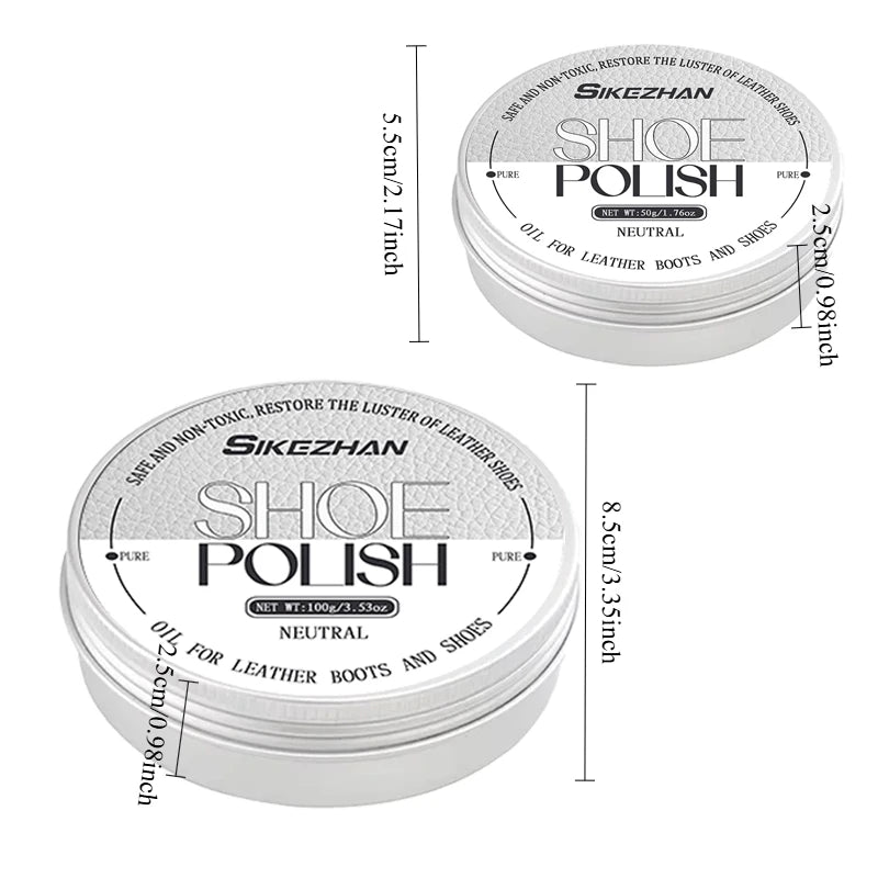 Professional Leather Shoe Polish Cream Kit,Cleaner Conditioner Waterproofer,Color Restorer for Men Women Formal Shoes Boots Bags Oasis Select