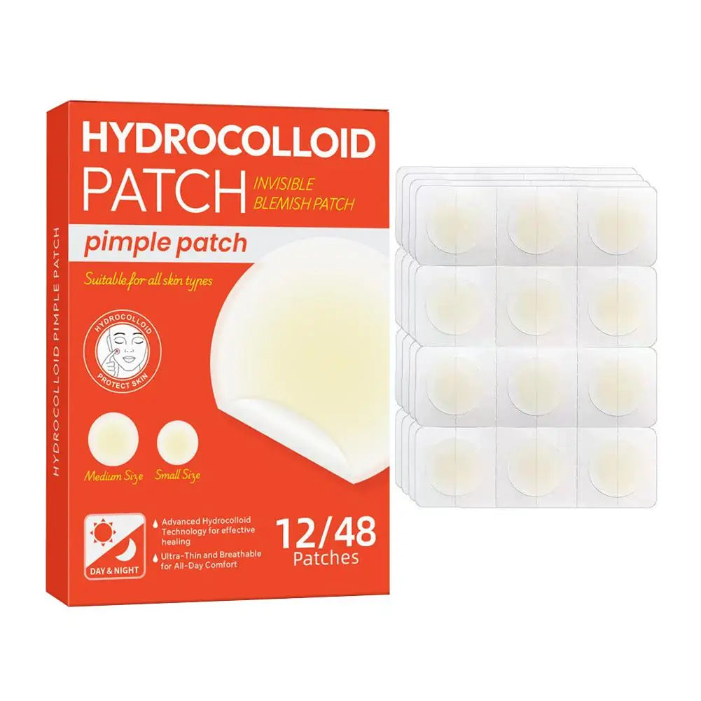 Hydrocolloid Acne Patches – Hyaluronic Acid Blemish Dots Acne Spot Patches Oasis Select