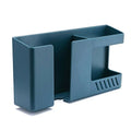 Multi-function Television Convenient Remote Control Organizer Storage Stand Phone Boxes Wall Mounted Box Oasis Select blue
