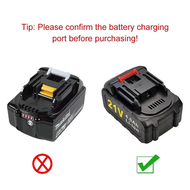 DC 18V 21V 1.8A 2A Power Supply Adapters For 18V Electric Drill Power Tools 12.6V 2A Lithium Battery Charger For Makita Battery Oasis Select
