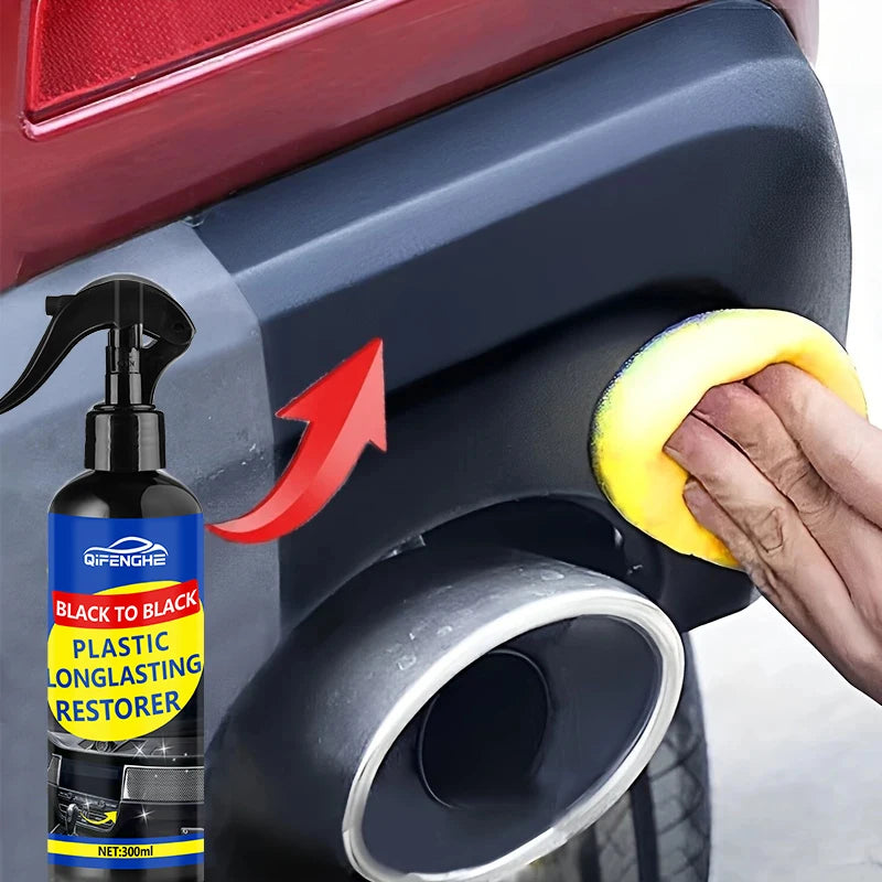 Car Plastic Restorer – Rubber & Exterior Trim Care Agent