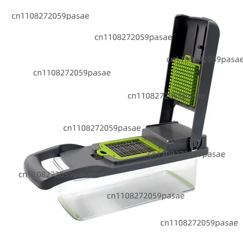14 in 1 Top Multifunctional Vegetable Chopper Handle Food Grater Chopper Vegetable Slicer Kitchen Cutter Garlic Chopper Oasis Select