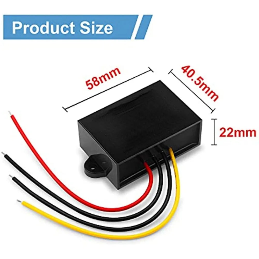 Isolated 75-150V 120V 96V 84V to 12V 1A-5A Isolation Buck Converter Step Down Power Supply Regulator Stabilizer DC for Truck Oasis Select