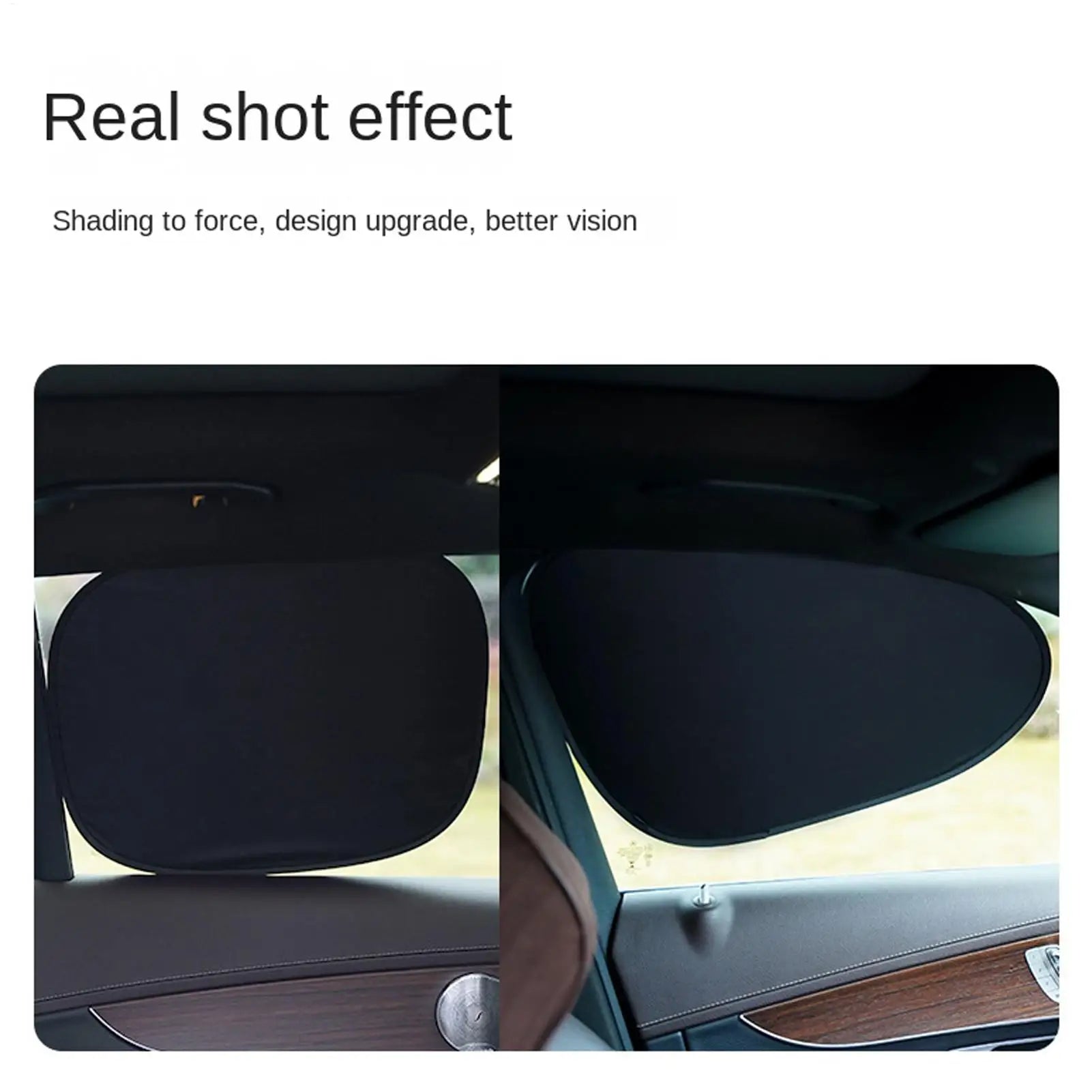 Summer Electrostatic Sun Visor for Car Side Window Sun Shade Curtains Anti-Glare UV-Blocker Auto Sun Protection Cover Visor Oasis Select