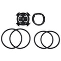Bike Computer Mount With Rubber Rripper Bands Bicycle Edge Quarter Turn Computer Mount For Garmin Stem Or Handlebar Cycling Part Oasis Select A