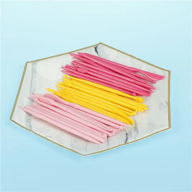 14-Piece Fondant Shaping & Sugar Flower Sculpting Tool Set