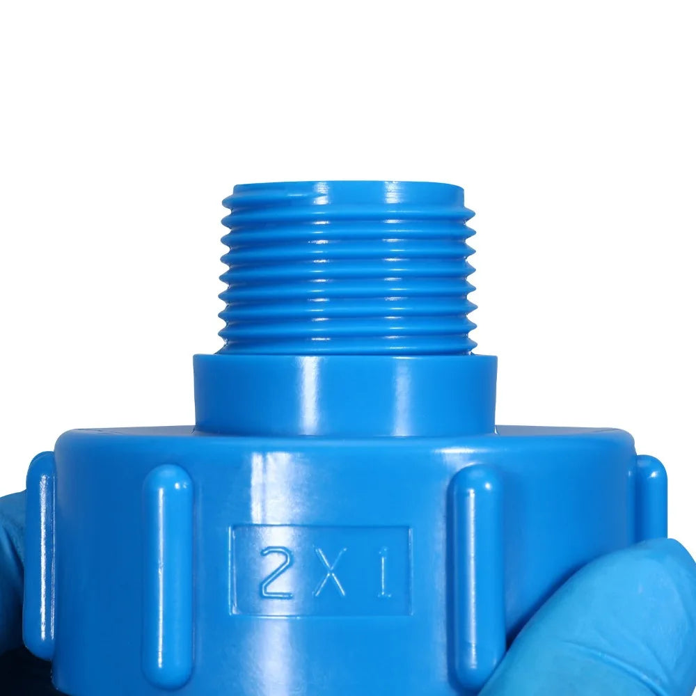 IBC Tank Adapter 60mm to 1/2'' 3/4'' 1'' 2'' Fine Thread Water Pipe Connector High Quality BSP Male Reducing Fittings 1Pcs Oasis Select