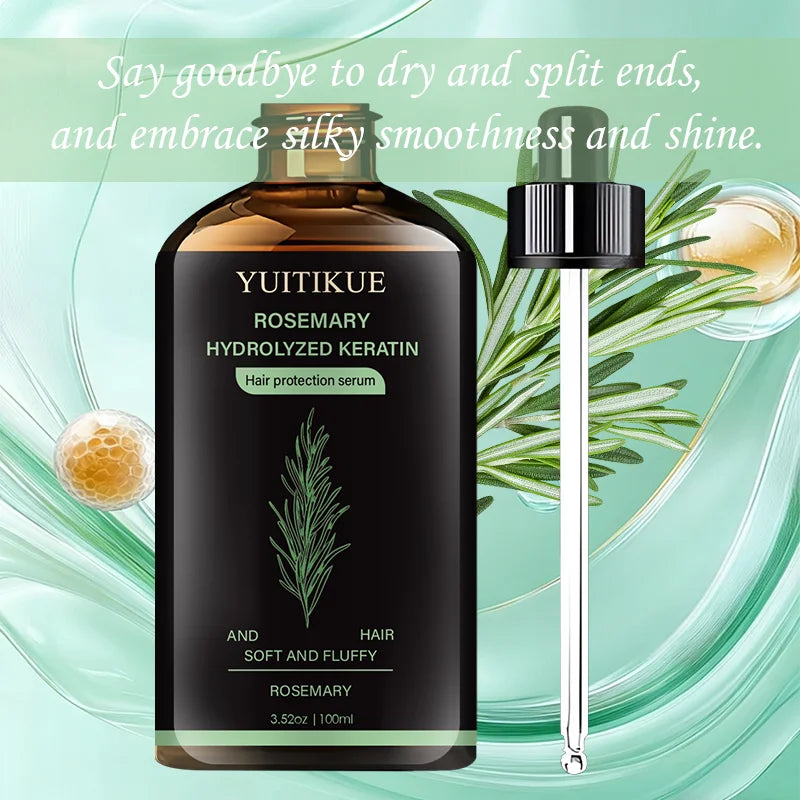 YUITIKUE Hair Serum – Rosemary, Keratin & Biotin 100ml