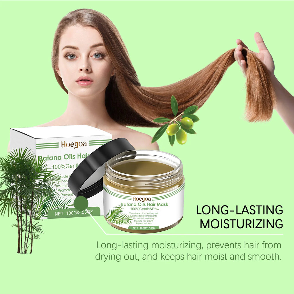 HOEGOA Batana Oil Hair Mask – Growth & Anti-Breakage Treatment Batana Oil Hair Mask Oasis Select
