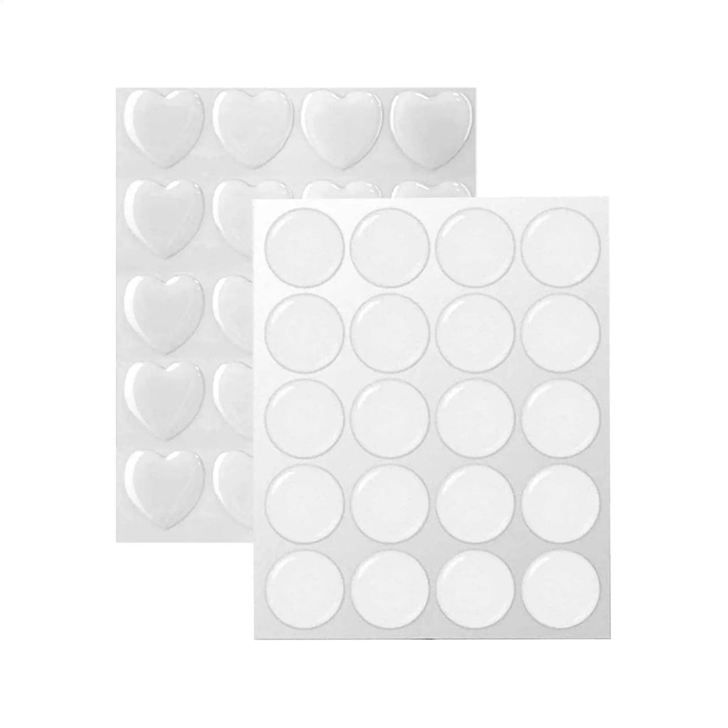 Clear Convex Decals Crafting DIY Crystal Clear Epoxy Adhesive Circles Bottle Cap Stickers Resin Patch Dots For Bottle Caps Oasis Select
