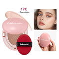 Semi-matte CC Cream Cushion Natural Concealer Whitening Long-lasting Creamy Texture Foundation Face Base Makeup Cosmetics Oasis Select Pink 17C