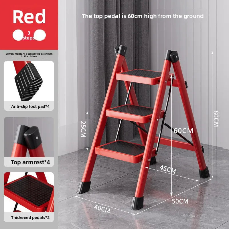 Herringbone Ladder Household Folding Telescopic Multifunctional