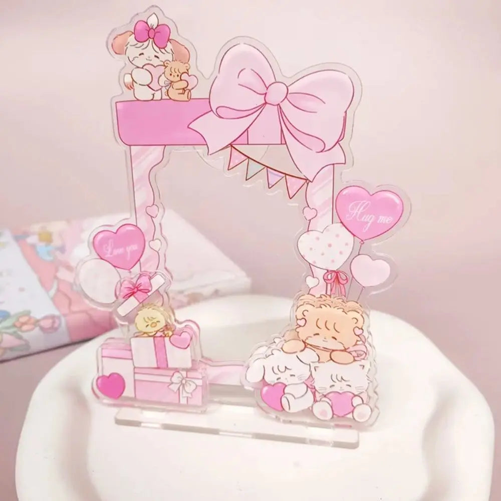 Creative Transparent Idol Card Display Stand Dustproof Waterproof Photo Card Holder INS Korean Card Protective Case Gifts Oasis Select style B