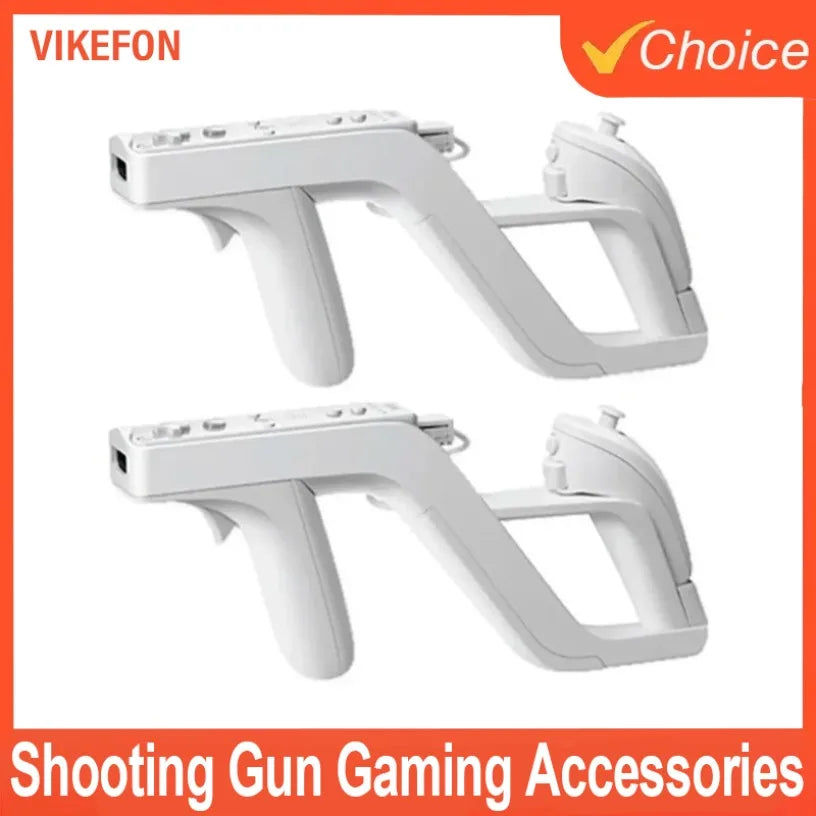 Shooting Games Zapper Controller Toy Shooting Zapper for Nintendo Wii Nunchuk Motion Plus Remote Controller Game Jan3 Oasis Select