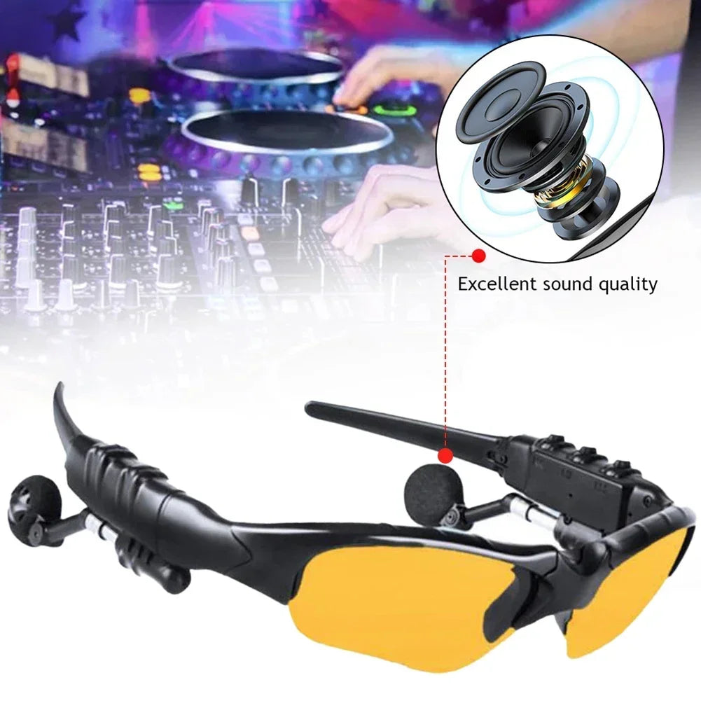 Fanmuran Bluetooth 5.0 Audio Sunglasses | Open-Ear Wireless