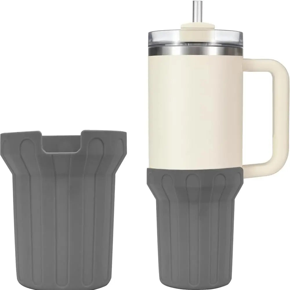 Protective Water Bottle Bottom Sleeve Cover Silicone Cup Bottom Protective Cover Cup Holder For Stanley 40oz Tumbler Oasis Select