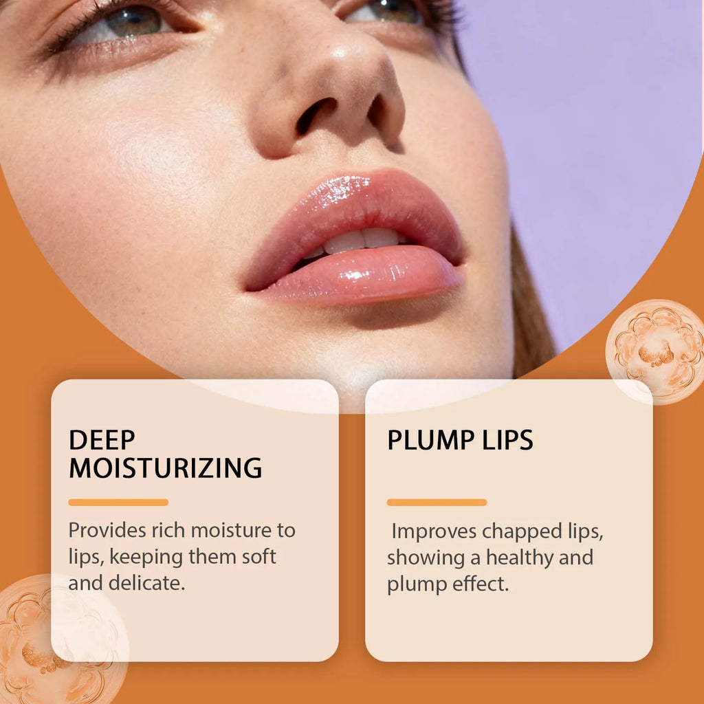 Plumping Lip Balm for Preventing Chapped Lips Vanilla Tea Scent Refreshing Moisturizing Hydrating Brightening Lip Care Oasis Select